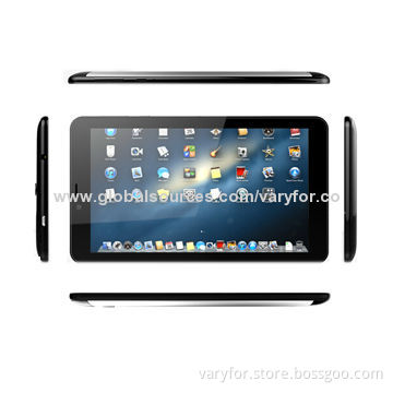 7-inch Tablet PC, Android 4.4, MTK8127 Quad-core Cortex A9 Dual Camera with GPS and Bluetooth